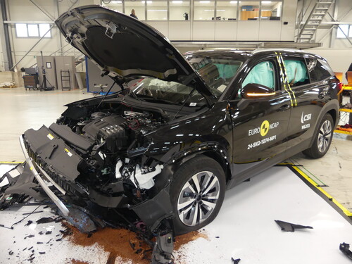 Euro NCAP crash test: Skoda Kodiaq.