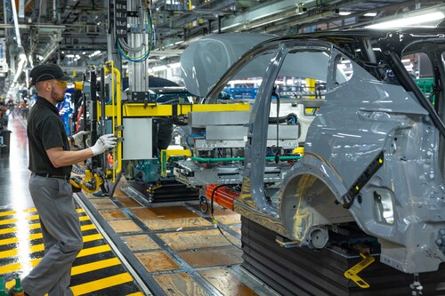 Nissan Qashqai production in Sunderland.