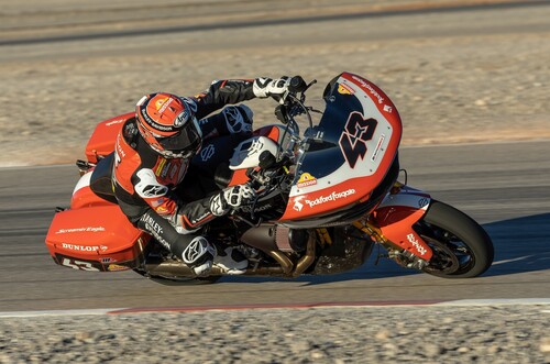 Racing bagger from Harley-Davidson.