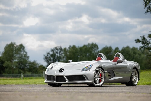 RM Sotheby&#039;s is auctioning this 2010 Mercedes-Benz SLR McLaren Stirling Moss for at least 3.2 million euros.