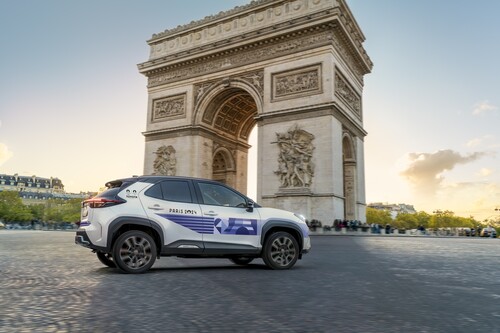 Toyota is the mobility partner of the Olympic and Paralympic Games in Paris.