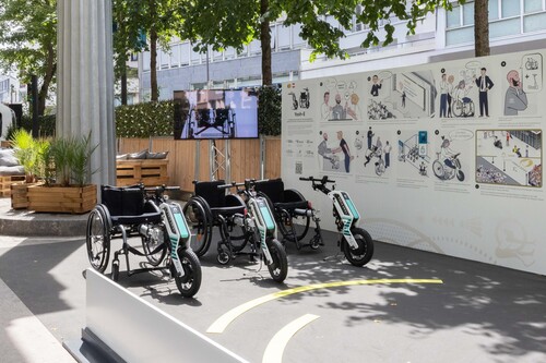 During the Olympic Games in Paris, Toyota is showcasing mobility solutions for people with physical disabilities in an inclusive Mobility Park.